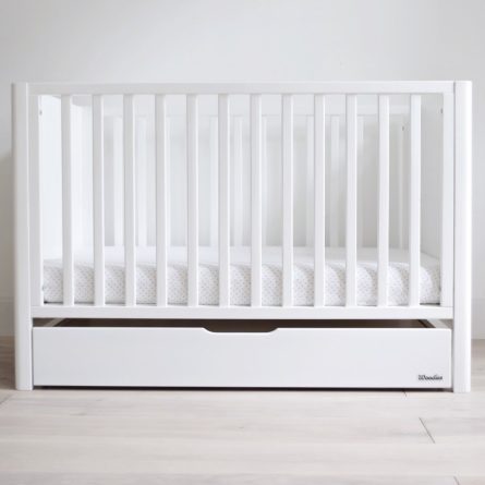 Szuflada z przykryciem do łóżeczka niemowlęcego i dziecięcego Smooth Cot 120x60 - szuflady dla niemowląt i dzieci do łóżeczek 120x60 | Woodies® Safe Dreams - meble i materace dla dzieci