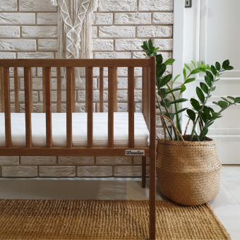 Opinie, atestowane mini łóżeczko dziecięce i niemowlęce Bedside Crib Vintage Woodies® Safe Dreams