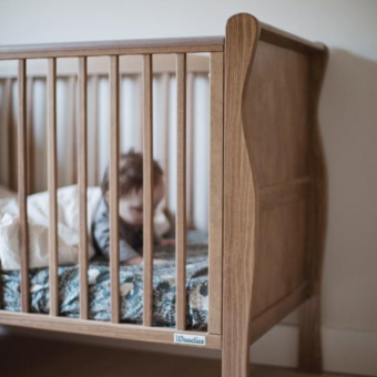 Opinie, łóżeczko niemowlęce i dziecięce Noble Cot Vintage 120×60 Woodies Safe Dreams