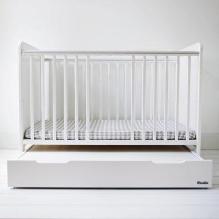 Szuflada z przykryciem do łóżeczka niemowlęcego i dziecięcego 120x60 - szuflady dla niemowląt i dzieci do łóżeczek 120x60 | Woodies® Safe Dreams - meble i materace dla dzieci
